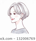 fashionable woman icon 132006769
