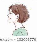 fashionable woman icon 132006770