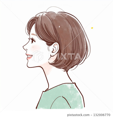 時尚女人圖標 132006770