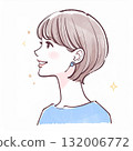 fashionable woman icon 132006772