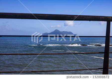 台灣地標：宜蘭外海鼓山島的風景 132008672