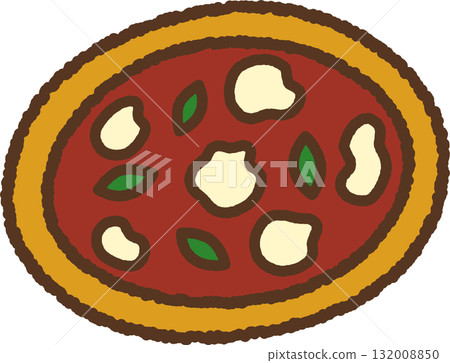 手繪圖標瑪格麗特 132008850