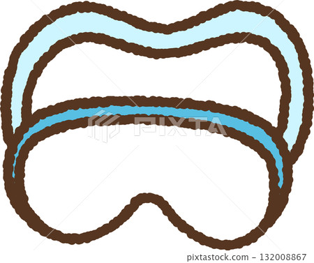 手繪圖圖：水下護目鏡 132008867