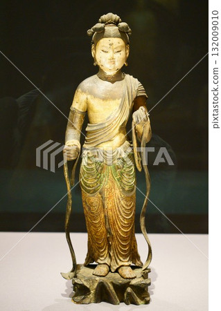 9349 Manjusri Bodhisattva standing statue 132009010