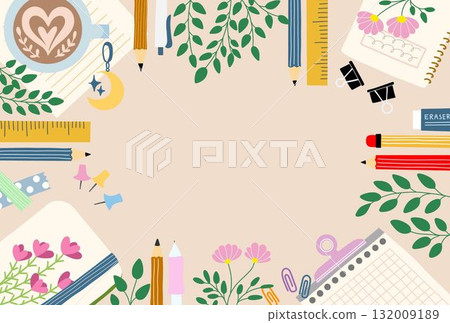 各種文具框明信片 132009189