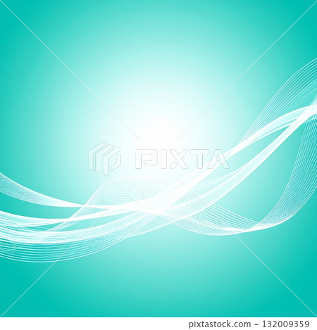 Green curved background image 132009359