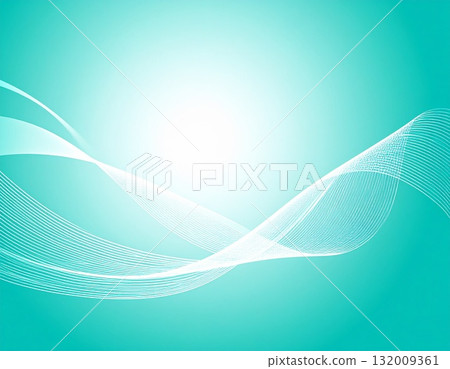 Green curved background image Green curved background image 132009361