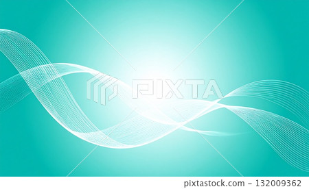 Green curved background image 132009362