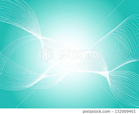 Green curve background design 132009401