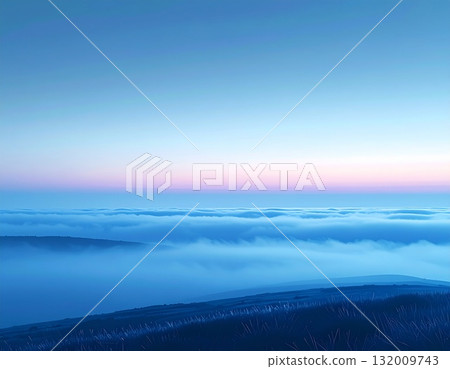 Calm sea background 132009743