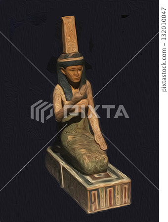 古埃及雕像 古埃及雕像 132010047