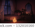 Room with candles 132010160