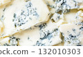 Blue cheese texture with beautiful blue mold pattern 132010303