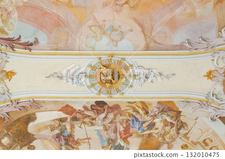 Beautiful ceiling paintings with intricate details Beautiful ceiling paintings with intricate details 132010475