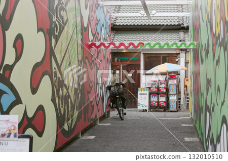 The townscape of Nakazakicho, Osaka 132010510