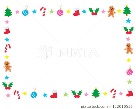 cute christmas frame 132010535
