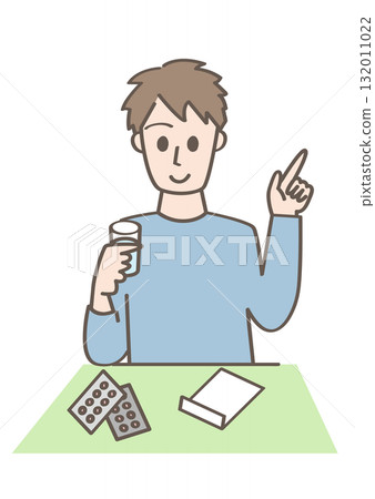 People who take medicine 132011022