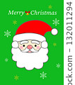 Cute Santa Claus Christmas card 132011294