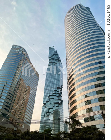 A unique skyscraper in Bangkok, Thailand A unique skyscraper in Bangkok, Thailand 132011465