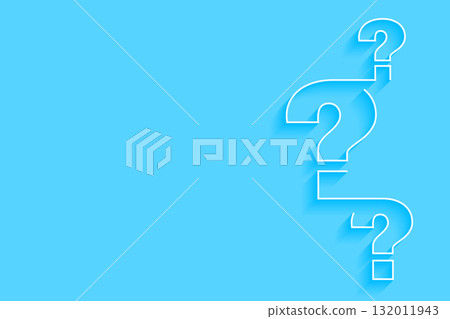 line style question mark symbol with text space line style question mark symbol with text space 132011943