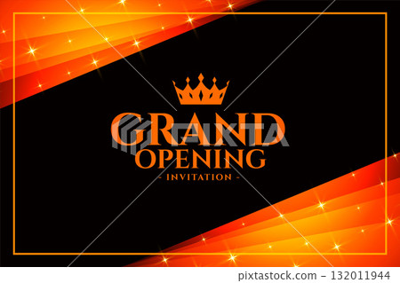 lovely grand opening ceremony event background with royal crown design lovely grand opening ceremony event background with royal crown design 132011944