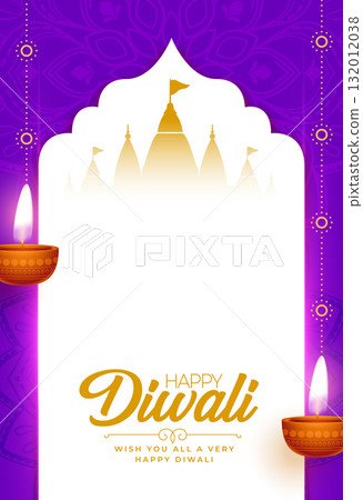 traditional happy diwali wishes purple template traditional happy diwali wishes purple template 132012038