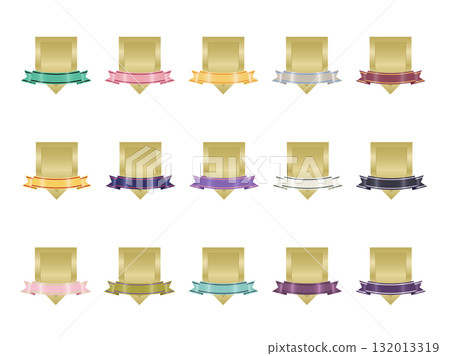 Various medal ribbon set 21 Various medal ribbon set 21 132013319