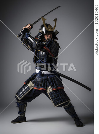 日本武士，身穿盔甲的戰士 132013463