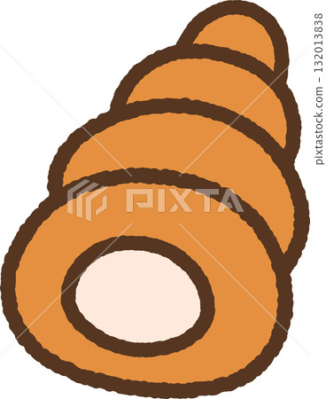 奶油填充短號圖標 132013838