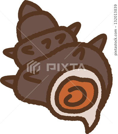 手繪頭巾圖標 132013839