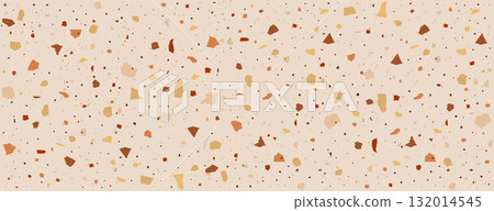 Speckle Terrazzo background. Abstract pattern with colorful stone. Marble floor texture. Classic paving design. Modern vector illustration. Vintage vector illustration Speckle Terrazzo background. Abstract pattern with colorful stone. Marble floor texture. Classic paving design. Modern vector illustration. Vintage vector illustration 132014545