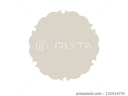 Japanese pattern snowflake simple frame illustration gray beige face white background vector png transparent Japanese pattern snowflake simple frame illustration gray beige face white background vector png transparent 132014735