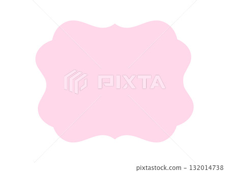 Frame illustration material Pink Simple Vector PNG Transparent 132014738
