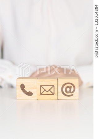 Contact Us concepts. Wood block of Email, call Phone and Website Address sign. For Customer support hotline, business Marketing, Corporate, communication and Advertising Contact Us concepts. Wood block of Email, call Phone and Website Address sign. For Customer support hotline, business Marketing, Corporate, communication and Advertising 132014884