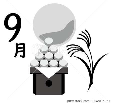 日曆季節圖圖標9月 132015045