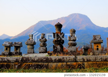 Scenery of Aoki Village, Shinshu in November Scenery of Shinshu 132015139