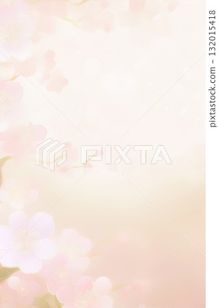 Pale Japanese pattern background material 132015418