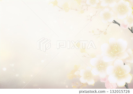 Pale Japanese pattern background material 132015726