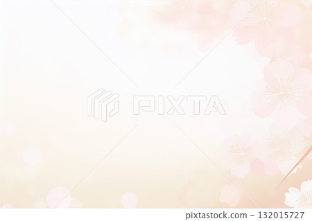 Pale Japanese pattern background material 132015727