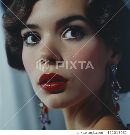 古典美女人像─復古風情，優雅動人 132015981