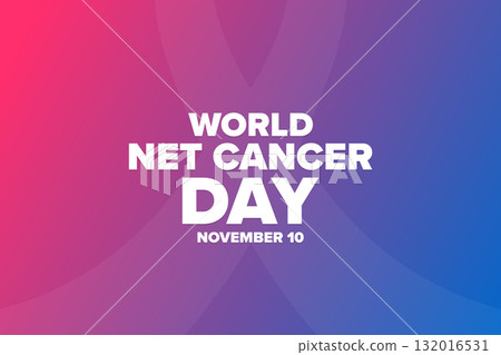 World NET Cancer Day. November 10. Template for background, banner, card, poster with text. Vector World NET Cancer Day. November 10. Template for background, banner, card, poster with text. Vector 132016531