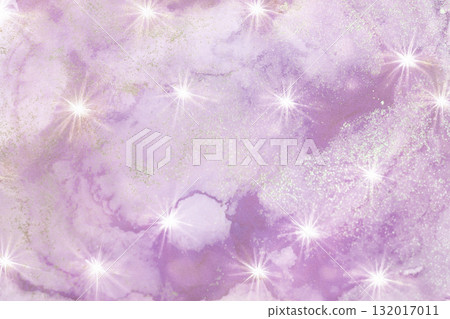 Cute frame watercolor fluffy watercolor style 132017011