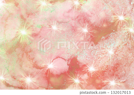 可愛的框架水彩蓬鬆水彩風格 132017013
