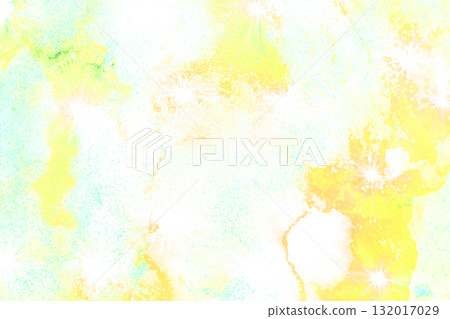 可愛的框架水彩蓬鬆水彩風格 132017029