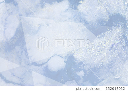 可愛的框架水彩蓬鬆水彩風格 132017032