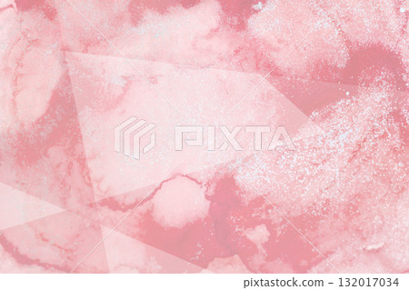 可愛的框架水彩蓬鬆水彩風格 132017034