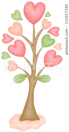 world kindness day giving and helping hand watercolor design 132017348