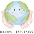 world kindness day love and support watercolor illustration 132017355