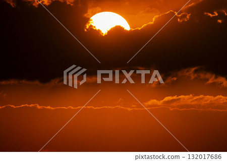 colorful dramatic sky with cloud at sunset colorful dramatic sky with cloud at sunset 132017686