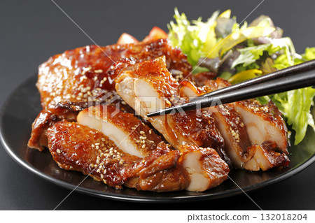 照燒雞肉牛排 132018204